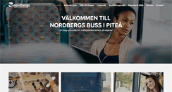 Desktop Screenshot of nordbergsbuss.se